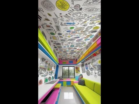 How AI sees &quot; A psychedelic trip in a white room &quot;