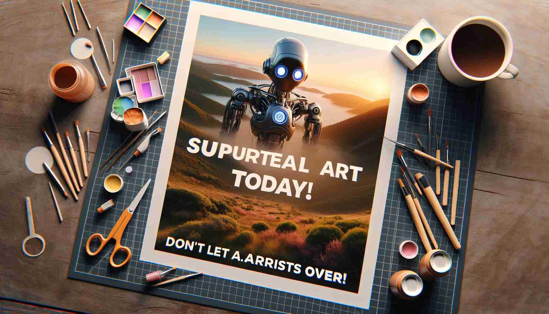 Support Real Art and Artists Today! Don’t Let A.I. Take Over!