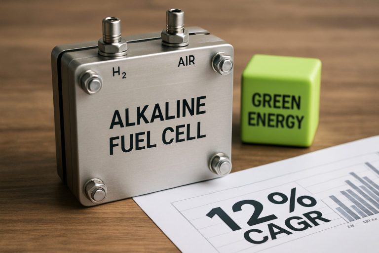 Alkalīnās degvielas šūnu tehnoloģiju tirgus 2025: Strauja izaugsme, ko nosaka zaļās enerģijas pieprasījums un 12% CAGR prognoze