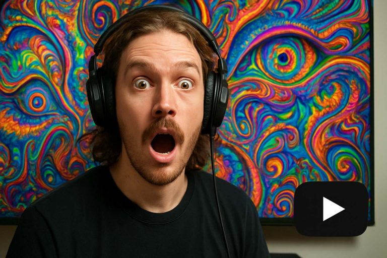 AI vad utazásra indul: A YouTuber a generatív művészetet pszichedelikus területekre tolja